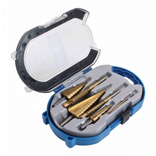 Sada stupňnovitých vrtákov do kovu HSS4241 S-SDS6