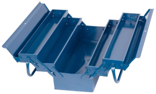 Plechový kufor (kovový box) na náradie 530x200x210