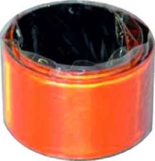Reflexný bezpečnostný pás zámkový oranžový